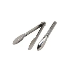 Mattång - Rostfritt stål - 24 cm - Låsningssystem - Perfekt för sallad och kött - Nyhet