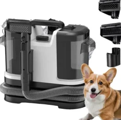 Mattvårdsdammsugare, Stark Sugkraft, Kompakt Design,500W 12Kpa