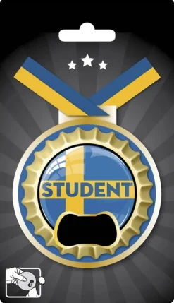 Medalj/kapsylöppnare student