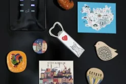 Medium Pinscher, German Pinscher - flasköppnare med en hund, personlig kylöppnare, unik present till en man från Art-Dog