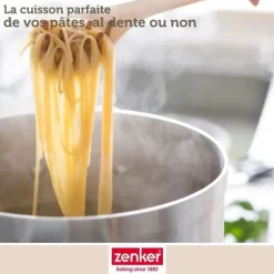 Mekanisk Timer - Rostfritt Stål - Magnetisk - 60 mn - Mått: 6x6x3.5 cm - Färg: Grå