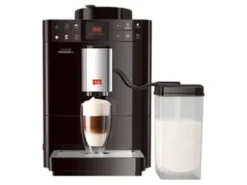 Melitta CAFFEO Passione OT - Automatisk kaffekokare med mjölkskummare - 15 bar - svart