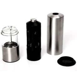 Mesko elektrisk salt- och pepparkvarn i rostfritt stål