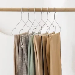 Metallgalgar 30-pack, rostfritt stål, robusta metallgalgar 40 cm