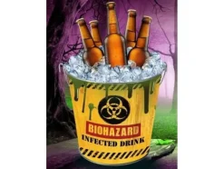 Metallhink för biologiskt riskavfall