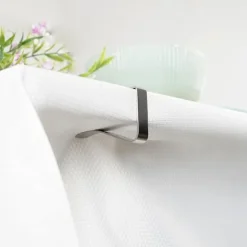 Metallklämma för bordsduk