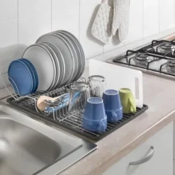 Metaltex Diskavlopp Wingtex 51x31 Cm Antracit/silver 2-delat