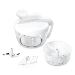 Metaltex Kitchen Helpers Topedo Salladsslunga Vit/Transparent