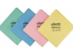 Microfiberklud PVAmicro 38x35cm rød - 5 stk./pakke