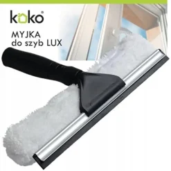 Mikrofiber fönsterputs, skrapa, INGEN MÄRKEN