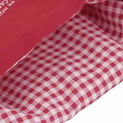 Mikrovågspåse - SERDA-RUN - Potatis - Röd - Polyesterfiber - 24 x 19 cm