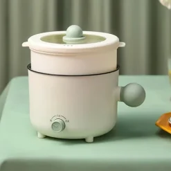 Mini Elektrisk Nudelkokare - Multifunktionell liten gryta för studenthem/hembruk