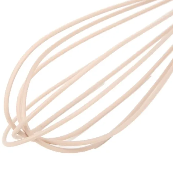 Mini Silikon Manuell Äggvisp Omrörningsskummare Mixer Blender Köksredskap Rosa