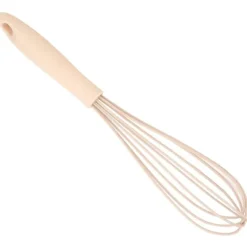 Mini Silikon Manuell Äggvisp Omrörningsskummare Mixer Blender Köksredskap Rosa