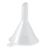 Mini tratt klar bred mun plast multifunktionsdiskmaskin säker liten tratt för laboratorieflaska parfym kryddpulver