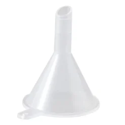 Mini tratt klar bred mun plast multifunktionsdiskmaskin säker liten tratt för laboratorieflaska parfym kryddpulver