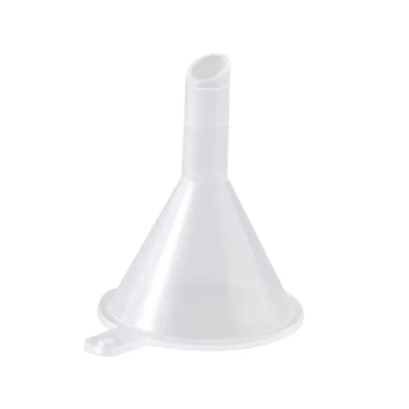 Mini tratt klar bred mun plast multifunktionsdiskmaskin säker liten tratt för laboratorieflaska parfym kryddpulver