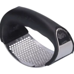 Mini Vitlökspress Rostfritt Stål Hand Vitlökspress Ingefära Krossare med Köksredskap