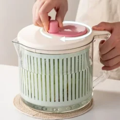 Minisalladsslunga Liten, Salladsslunga med grönsaksdiskkorg, Frukttvätt, Salladstvätt