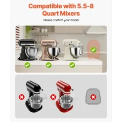 Mixerreglage Oval, Modell 15,7x11,1 tum, Till Tilt Head 5,5-8 Qt Ståmixer