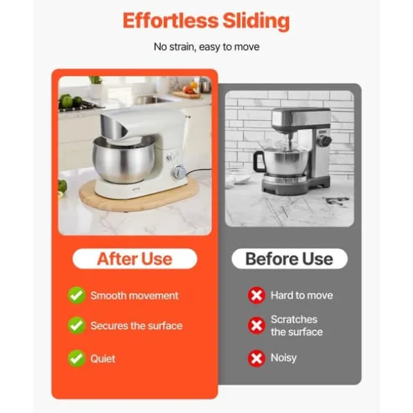 Mixerreglage Oval, Modell 15,7x11,1 tum, Till Tilt Head 5,5-8 Qt Ståmixer