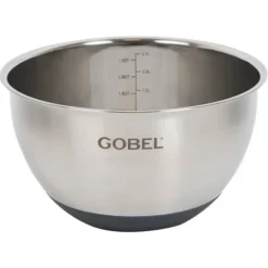 Mixerskål - Louis Tellier förberedningsskål - GL20P004 - Gobel - Silikonbottenskål - 20 cm