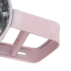 Mjöl Sifter Rostfritt stål Korrosionsbeständig Säker Luktfri Vacker Handhållen Bakmjöl Mesh Sikt Rosa