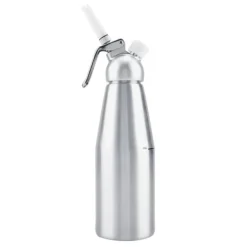 1000ml bärbar aluminium vispad grädde dispenser skummare dessertverktyg