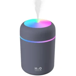 300ML Mini USB Luftfuktare med Nattljus Dimma Luftfuktare Luftfuktare För Rum Kontorsskrivbord