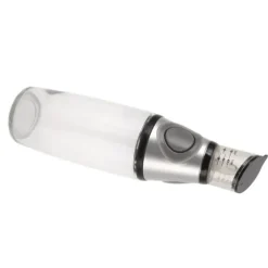 500ml oljedispenser läckagesäker glas silikon akryl presstyp kvantitativ oljeflaska för hälsokök silver