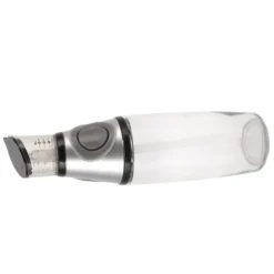 500ml oljedispenser läckagesäker glas silikon akryl presstyp kvantitativ oljeflaska för hälsokök silver