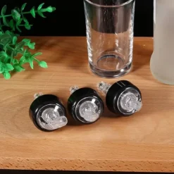 35ml Praktisk Plast Sprit Sprit Hällare Flöde Vinflaska Häll Pip Stoppar Transparent