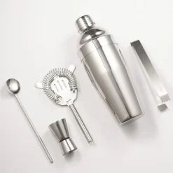 750ML Rostfritt Stål Blender Set 5 Delar Bar Cocktailverktyg