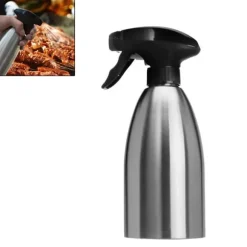 500ml rostfritt stål oljespruta tom flaska vinägerflaska oljedispenser för matlagning sallad BBQ köksverktyg