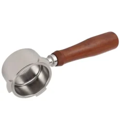 51mm bottenlöst portafilter kaffemaskin rostfritt stål portafilter 3 öron bottenlöst portafilter för Delonghi