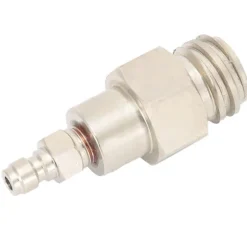 8mm CO2-tankadapter med utvändig gänga TR21-4 snabbkoppling för Soda Club