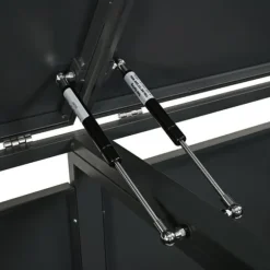 Modern 240L Dubbel Soptunnelskydd med Väderskyddad Design för Trädgårdsförvaring