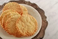 MoodForWood Träkavel 25 cm med handtag, set om 3, graverad, perfekt för bakning - lövmönster