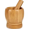Mortel - BIGBUY HOME - 11 x 12 cm - Bambu - Flerfärgad - Kompakta mått
