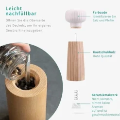 Mortel - stöt - manuell kvarn Haipusen