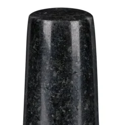 Mortel och stöt, Granit, 12x8.5 cm, Svart