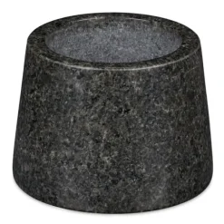 Mortel och stöt, Granit, 10x13,5 cm, Grå