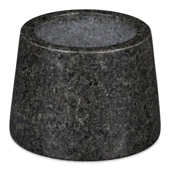 Mortel och stöt, Granit, 10x13,5 cm, Grå