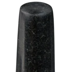 Mortel och stöt, Granit, 9.5x11x11 cm, Svart