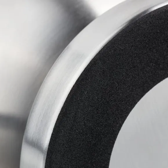 Mortel och stöt, 10x9 cm, Silver