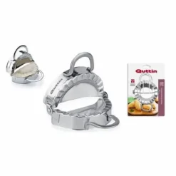 Moule Pâtés en croûte - Quttin - 9,5 cm - Rostfritt stål - Silverfärgad - Modern