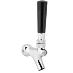 Mässing Ölkran Tap Dispenser med Borste Dammskydd Ölbryggningstillbehör Kit