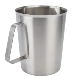 Mätkopp i rostfritt stål för skumning av kaffemjölk - Korrosionsbeständig med skala - 1500ML