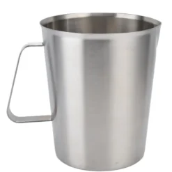 Mätkopp i rostfritt stål för skumning av kaffemjölk - Korrosionsbeständig med skala - 1500ML