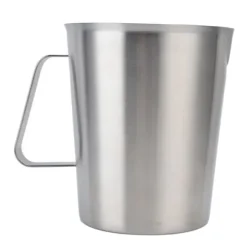 Mätkopp i rostfritt stål för skumning av kaffemjölk - Korrosionsbeständig med skala - 1500ML